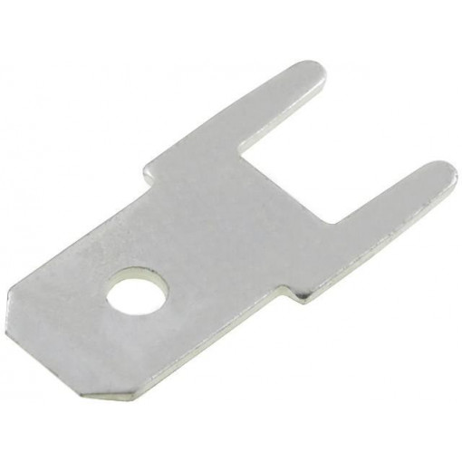 382505.28; Terminal: flat; 4.8mm; 0.5mm; THT; bronze; tinned; straight; VOGT