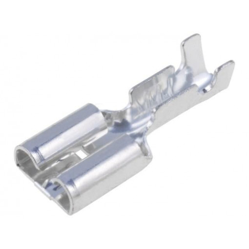 3832.67; Terminal: flat; 6.3mm; 0.8mm; female; 0.5÷1.5mm2; crimped; straight; VOGT