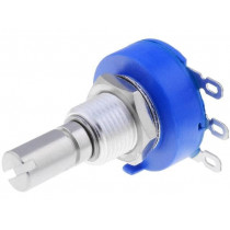 3851A-282-103BL; Potentiometer: shaft; single turn; 10kΩ; ±20%; 1W; linear; 6.35mm; BOURNS