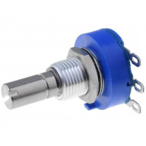 3852A-282-103AL; Potentiometer: shaft; single turn; 10kΩ; 2W; ±10%; 6.35mm; linear; BOURNS 3852A-282-103AL; Potentiometer: shaft; single turn; 10kΩ; 2W; ±10%; 6.35mm; linear; BOURNS