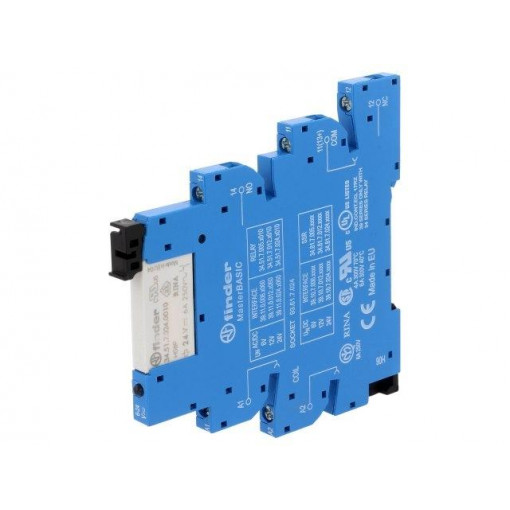 39.11.0.024.0060; Relay: interface; SPDT; Ucoil: 24VDC; Ucoil: 24VAC; 6A; 6A/250VAC; FINDER