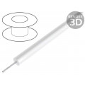 391045 WH005; Wire; HookUp Wire Silicone; stranded; Cu; silicone; white; 15kV; ALPHA WIRE 391045 WH005; Wire; HookUp Wire Silicone; stranded; Cu; silicone; white; 15kV; ALPHA WIRE