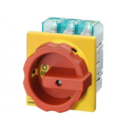 3LD2704-0TK53; Switch: cam switch; Stabl.pos: 2; 100A; OFF-ON; Poles: 3; 37kW; SIEMENS 3LD2704-0TK53; Switch: cam switch; Stabl.pos: 2; 100A; OFF-ON; Poles: 3; 37kW; SIEMENS