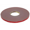 3M VHB GPH 110 12MMX33M; Tape: fixing; W: 12mm; L: 33m; Thk: 1.1mm; acrylic; grey; max.230°C; 3M