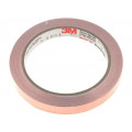 FE-5100-5279-1; Tape: electrically conductive; W: 12mm; L: 16.5m; Thk: 0.066mm; 3M