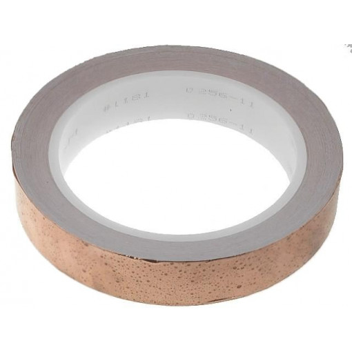 FE-5100-5281-7; Tape: electrically conductive; W: 19mm; L: 16.5m; Thk: 0.066mm; 3M FE-5100-5281-7; Tape: electrically conductive; W: 19mm; L: 16.5m; Thk: 0.066mm; 3M