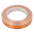 ; Tape: electrically conductive; W: 19mm; L: 33m; Thk: 0.066mm; copper; 3M