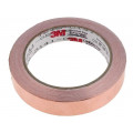 FE-5100-5290-8; Tape: electrically conductive; W: 19mm; L: 16.5m; Thk: 0.101mm; 3M