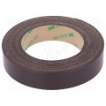 3M 1316 TAŚMA MAGNETYCZNA 19MMX5M; Tape: magnetic; W: 19mm; L: 5m; Thk: 0.84mm; acrylic; 3M