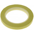 FE-5100-9032-0; Tape: electrical insulating; W: 12mm; L: 66m; Thk: 63um; yellow; 100%; 3M
