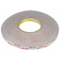 VHB 4936; Tape: fixing; W: 12mm; L: 33m; Thk: 600um; acrylic; grey; -35÷110°C; 3M