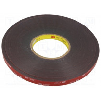 VHB 5925; Tape: fixing; W: 19mm; L: 33m; acrylic; Application: fixing,bonding; 3M