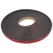 VHB 5952; Tape: fixing; W: 19mm; L: 33m; Thk: 1.1mm; acrylic; black; max.150°C; 3M