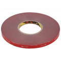 3M VHB GPH 060 12MMX33M; Tape: fixing; W: 12mm; L: 33m; Thk: 0.6mm; acrylic; grey; max.230°C; 3M