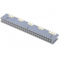8550-4500PL; Socket; IDC; female; PIN: 50; straight; THT; gold-plated; 3A; 2.54mm; 3M