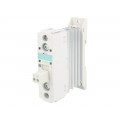 3RF2310-1AA44; Relay: solid state; Ucntrl: 4÷30VDC; 10A; 48÷460VAC; DIN; -25÷60°C; SIEMENS
