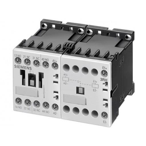 3RH1440-1AF00; Contactor: 4-pole; NO x4; 110VAC; 6A; DIN; 3RH10; screw terminals; SIEMENS