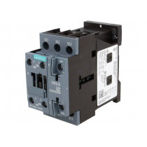 3RT2026-1AP00; Contactor: 3-pole; NO x3; Auxiliary contacts: NO + NC; 230VAC; 25A; SIEMENS