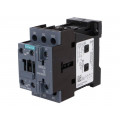 3RT2026-1BB40; Contactor: 3-pole; NO x3; Auxiliary contacts: NO + NC; 24VDC; 25A; SIEMENS