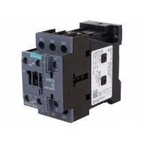 3RT2026-1BB40; Contactor: 3-pole; NO x3; Auxiliary contacts: NO + NC; 24VDC; 25A; SIEMENS