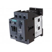 3RT2028-1AP00; Contactor: 3-pole; NO x3; Auxiliary contacts: NO + NC; 230VAC; 40A; SIEMENS