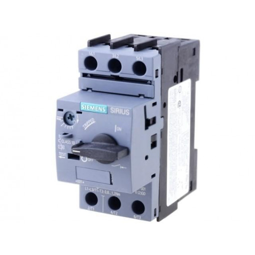 3RV2011-1HA10; Motor breaker; 3kW; 220÷690VAC; DIN; Overcurrent release: 5.5÷8A; SIEMENS