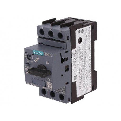 3RV2021-1EA10; Motor breaker; 1.5kW; 220÷690VAC; DIN; Short circ.release: 52A; SIEMENS