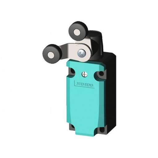3SE5112-0CT11; Limit switch; lever R 27mm, plastic roller Ø19mm, double; 10A; SIEMENS