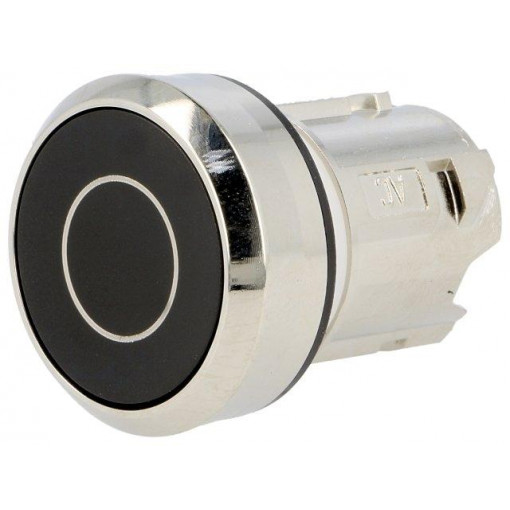 3SU1050-0AB10-0AD0; Switch: push-button; Stabl.pos: 1; 22mm; black; Illumin: none; IP67; SIEMENS