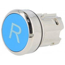 3SU1050-0AB50-0AR0; Switch: push-button; Stabl.pos: 1; 22mm; blue; Illumin: none; IP67; SIEMENS