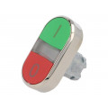 3SU1050-3AB42-0AK0; Switch: double; Stabl.pos: 1; 22mm; green/red; Illumin: none; IP67; SIEMENS 3SU1050-3AB42-0AK0; Switch: double; Stabl.pos: 1; 22mm; green/red; Illumin: none; IP67; SIEMENS