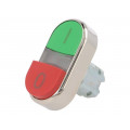 3SU1050-3BB42-0AK0; Switch: double; Stabl.pos: 1; 22mm; green/red; Illumin: none; IP67; SIEMENS 3SU1050-3BB42-0AK0; Switch: double; Stabl.pos: 1; 22mm; green/red; Illumin: none; IP67; SIEMENS