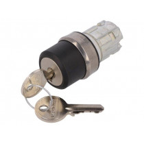 3SU1050-4BL11-0AA0; Switch: rotary with key; Stabl.pos: 3; 22mm; silver; Illumin: none; SIEMENS