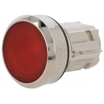 3SU1051-0AB20-0AA0; Switch: push-button; Stabl.pos: 1; 22mm; red; IP67; Pushbutton: flat; SIEMENS