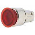 3SU1051-1AA20-0AA0; Switch: push-button; Stabl.pos: 2; 22mm; red; IP67; Pos: 2; -25÷70°C; SIEMENS 3SU1051-1AA20-0AA0; Switch: push-button; Stabl.pos: 2; 22mm; red; IP67; Pos: 2; -25÷70°C; SIEMENS