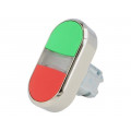 3SU1051-3AB42-0AA0; Switch: double; Stabl.pos: 1; 22mm; green/red; IP67; Pos: 2; Ø22mm; SIEMENS 3SU1051-3AB42-0AA0; Switch: double; Stabl.pos: 1; 22mm; green/red; IP67; Pos: 2; Ø22mm; SIEMENS