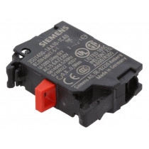 3SU1400-1AA10-1CA0; Contact block; 22mm; 3SU1.5; -25÷70°C; front fixing; Contacts: NC; SIEMENS 3SU1400-1AA10-1CA0; Contact block; 22mm; 3SU1.5; -25÷70°C; front fixing; Contacts: NC; SIEMENS