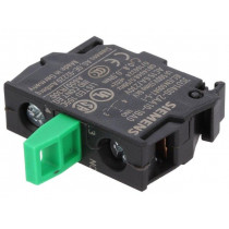 3SU1400-2AA10-1BA0; Contact block; 22mm; 3SU1.5; -25÷70°C; for back plate; SIEMENS 3SU1400-2AA10-1BA0; Contact block; 22mm; 3SU1.5; -25÷70°C; for back plate; SIEMENS