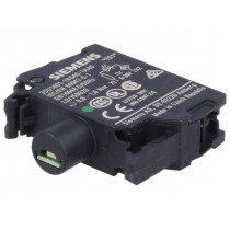 3SU1401-1BG40-1AA0; Illuminating unit; 22mm; 3SU1.5; -25÷70°C; Illumin: LED; front; SIEMENS