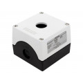 3SU1801-1AA00-1AA1; Enclosure: for remote controller; X: 85mm; Y: 85mm; Z: 64mm; plastic; SIEMENS 3SU1801-1AA00-1AA1; Enclosure: for remote controller; X: 85mm; Y: 85mm; Z: 64mm; plastic; SIEMENS