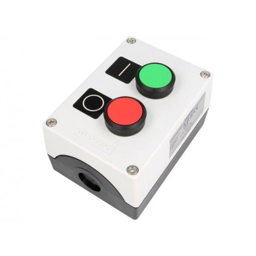 3SU1802-0AB00-2AB1; Control station; Man.series: 3SU1.5; -25÷70°C; IP67; No.of butt: 2; SIEMENS