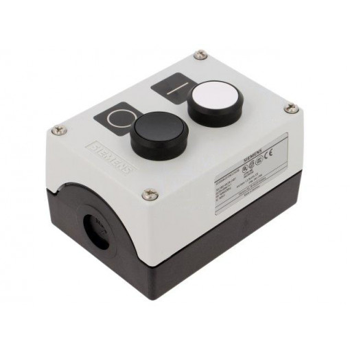 3SU1802-0AC00-2AB1; Control station; Man.series: 3SU1.5; -25÷70°C; IP67; No.of butt: 2; SIEMENS 3SU1802-0AC00-2AB1; Control station; Man.series: 3SU1.5; -25÷70°C; IP67; No.of butt: 2; SIEMENS