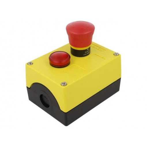 3SU1802-0NB00-2AB2; Control station; Man.series: 3SU1.5; -25÷70°C; IP67; No.of butt: 1; SIEMENS