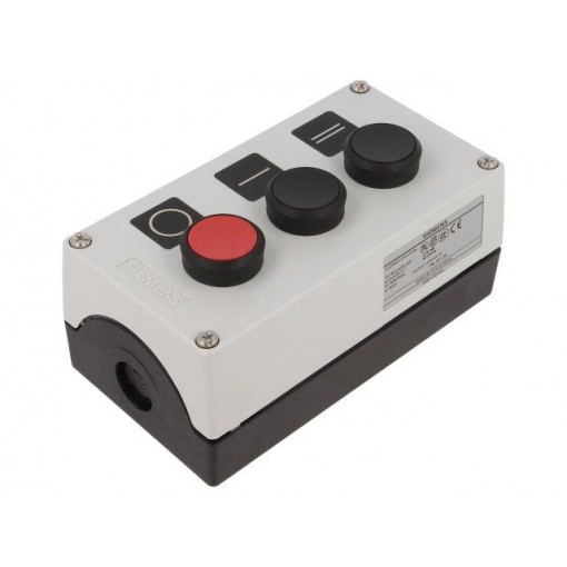 3SU1803-0AD00-2AB1; Control station; Man.series: 3SU1.5; -25÷70°C; IP67; No.of butt: 3; SIEMENS
