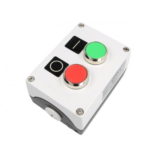 3SU1852-0AB00-2AB1; Control station; Man.series: 3SU1.5; -25÷70°C; IP67; No.of butt: 2; SIEMENS