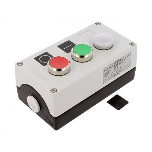 3SU1853-0AB00-2AB1; Control station; Man.series: 3SU1.5; -25÷70°C; IP67; No.of butt: 2; SIEMENS