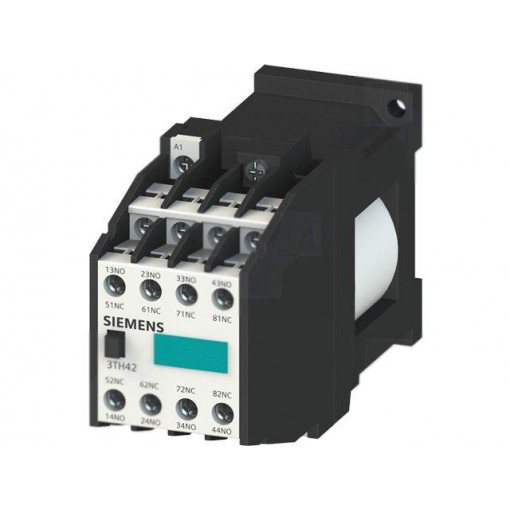 3TH4271-0BB4; Contactor: 8-pole; NC + NO x7; 24VDC; 10A; DIN; screw terminals; SIEMENS