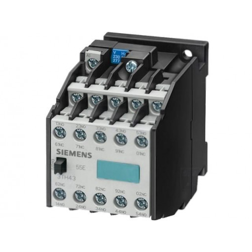 3TH4391-0BB4; Contactor: 10-pole; NC + NO x9; 24VDC; 10A; DIN; screw terminals; SIEMENS