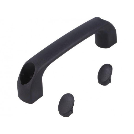 4.444.002-01; Handle; Mat: polyamide; black; H: 40mm; L: 145mm; black; W: 22.5mm; ROZTOCZE