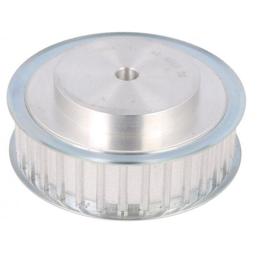 40 AT10   32-200ZA; Belt pulley; AT10; W: 25mm; whell width: 40mm; Ø: 100mm; aluminium; OPTIBELT